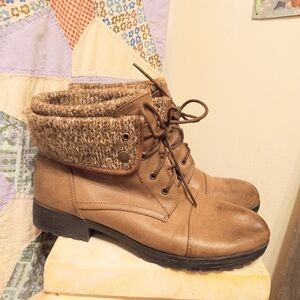 I.D. Required Women's Brown Ankle Boots